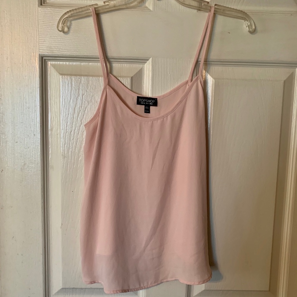 💞 5/$35 Nwot topshop pink tank top